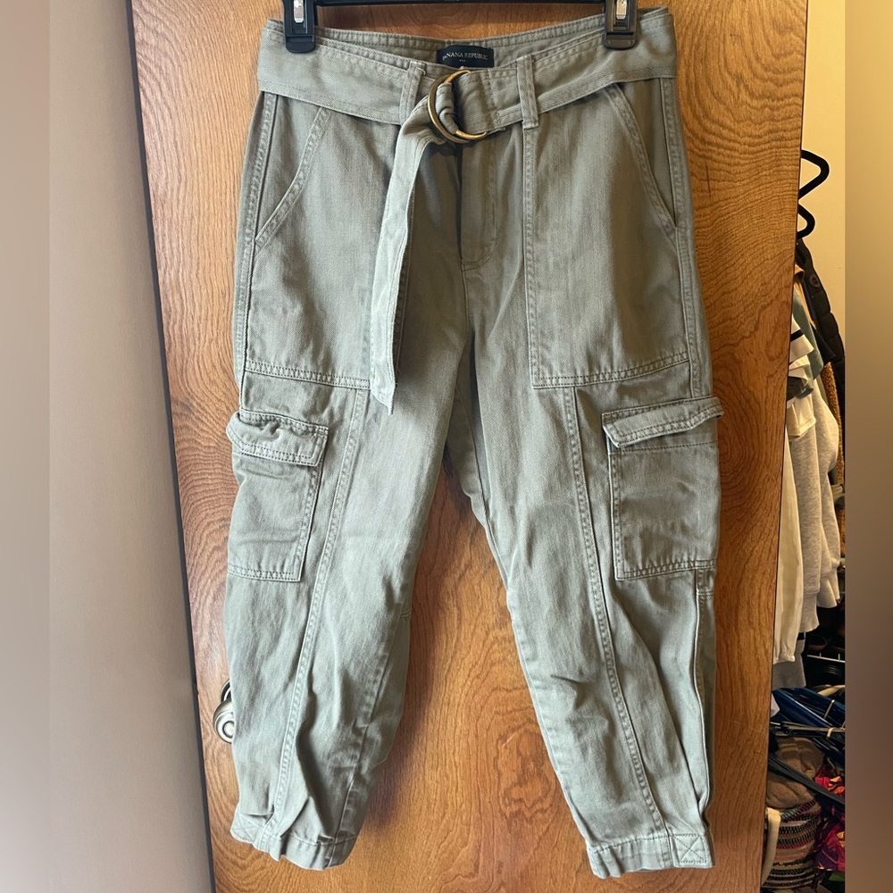 Cargo tapered utility pants 2P
